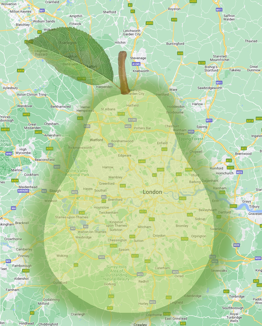 Delivery Coverage Map
