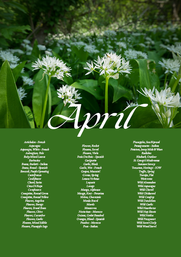 April Seasonal Guide