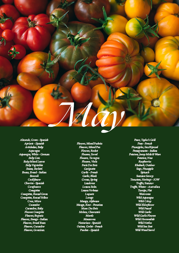 May Seasonal Guide